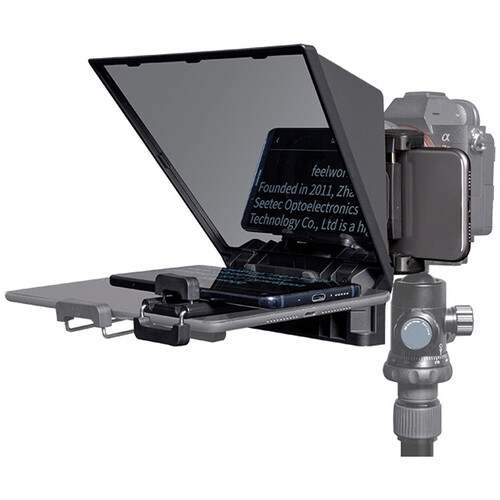 FeelWorld TP2A Portable Teleprompter za Smartphone/Tablet/Kameru (8